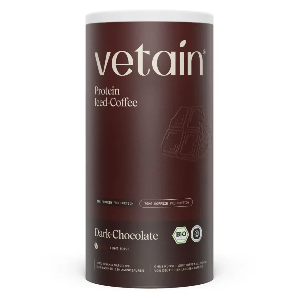 Vetain Protein Iced Coffee Dark Chocolate 540g bio