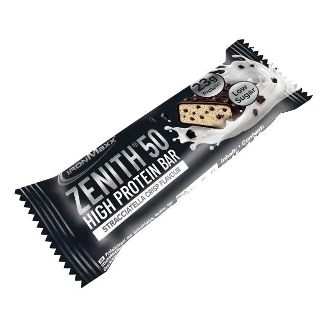 IronMaxx Zenith 50 Proteinriegel Stracciatella Crisp 45g 23g Eiweiß