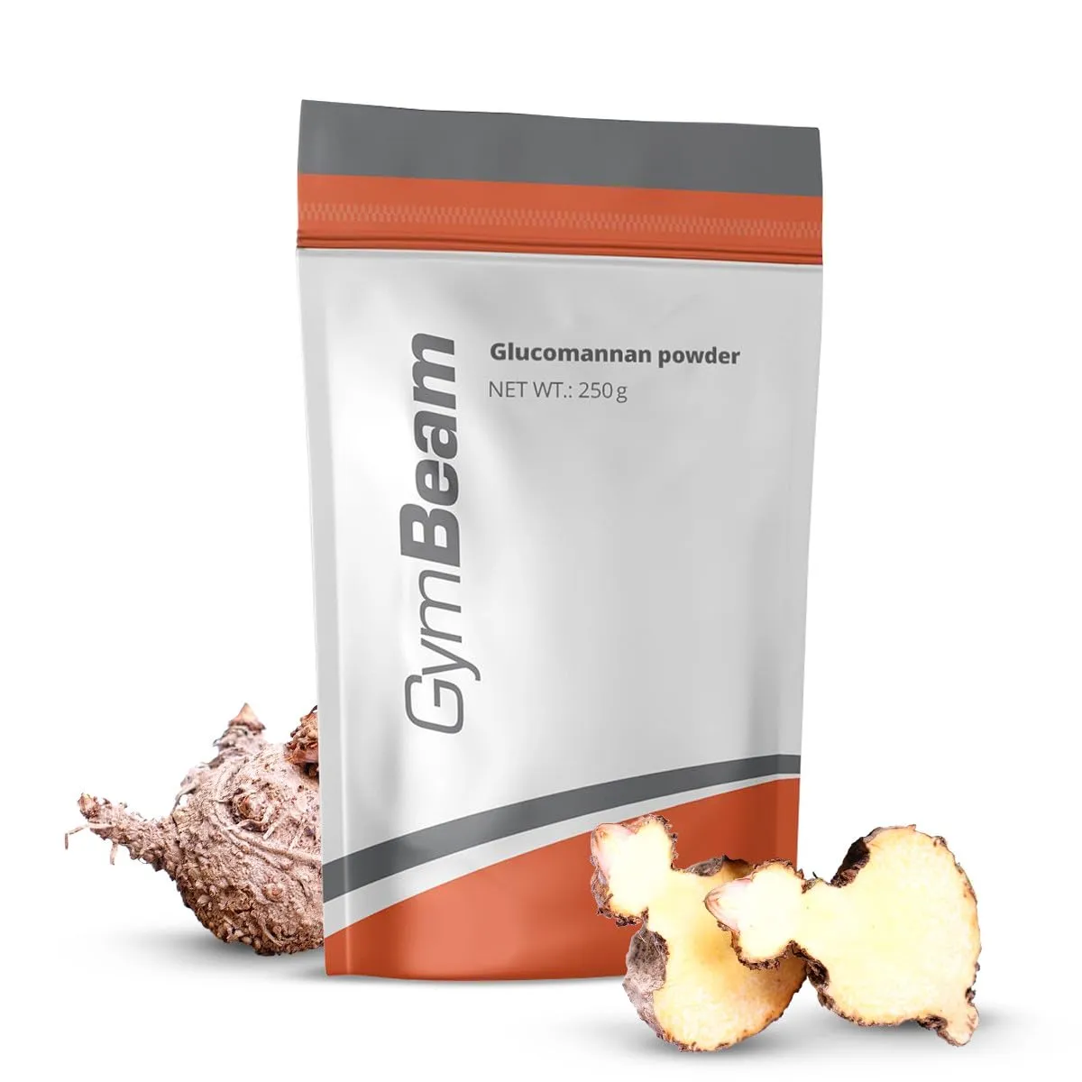 GymBeam Glucomannan Pulver 250g Konjak Ballaststoff