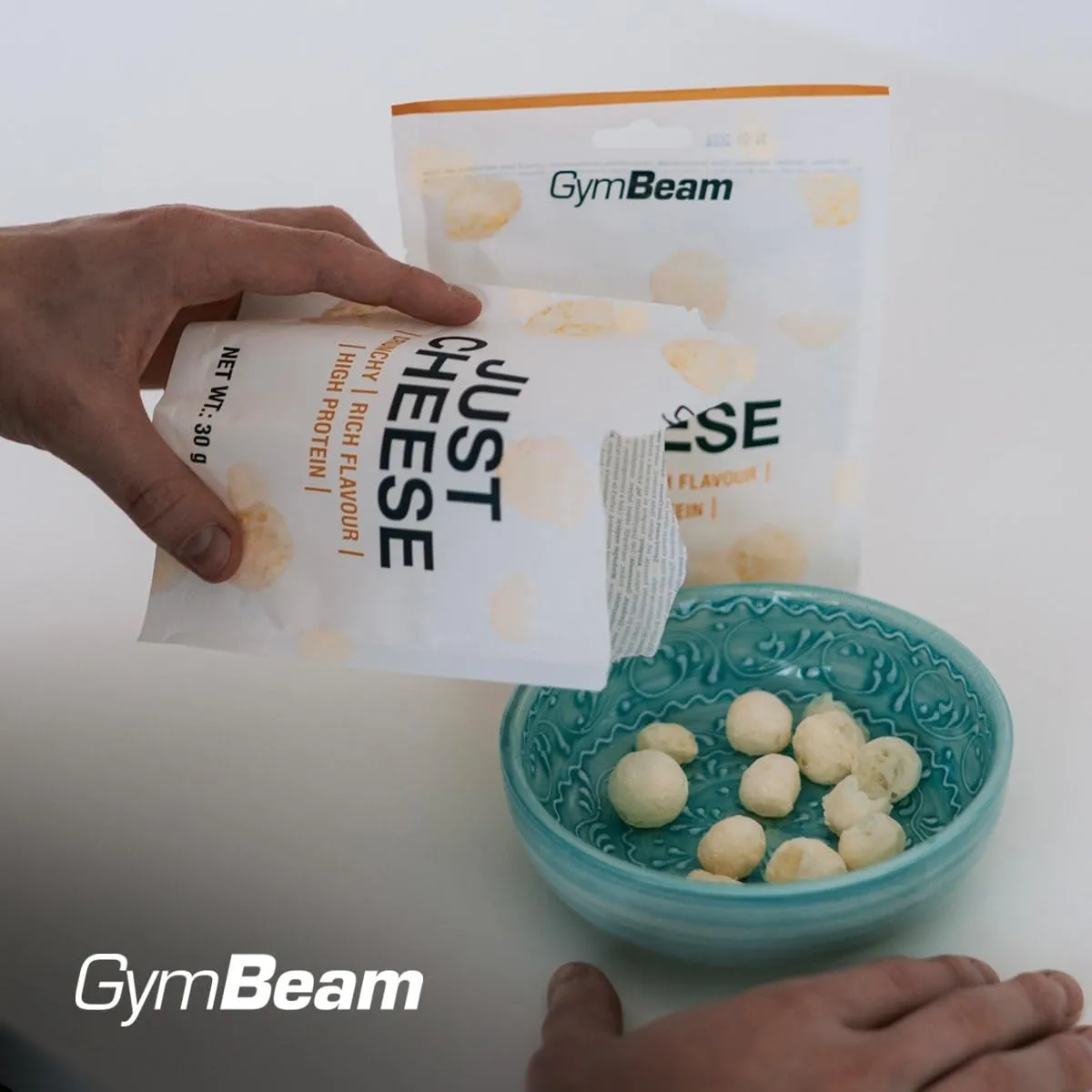 GymBeam Just Cheese Käse-Snack 30g proteinreich