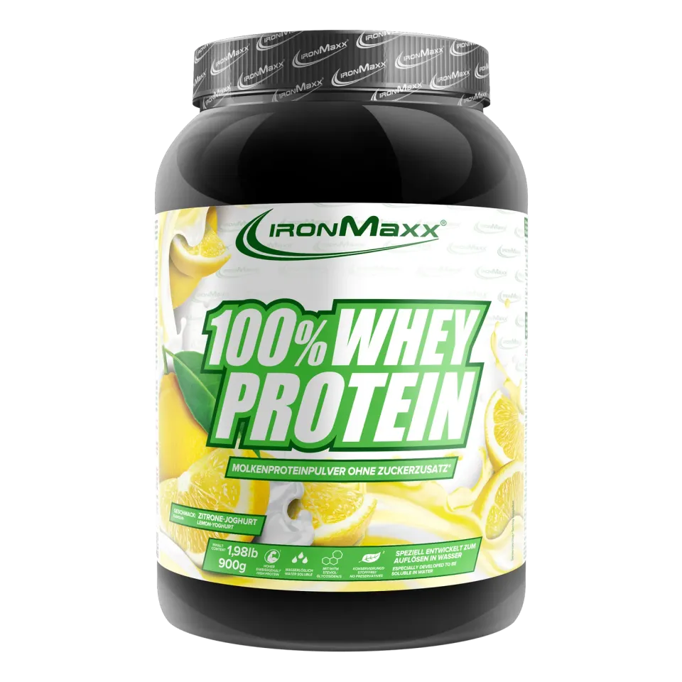 IronMaxx 100% Whey Protein 900g Lemon-Yoghurt