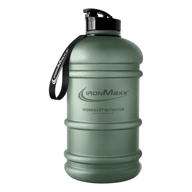 IronMaxx Water Gallon Trinkflasche 2200ml Mineral Green BPA-frei