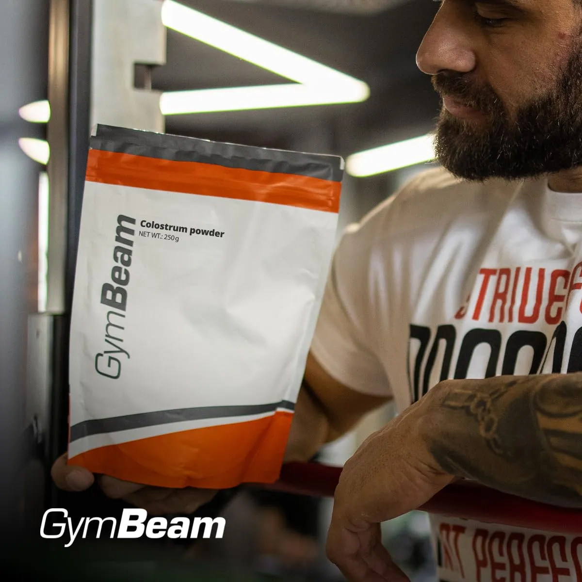 GymBeam Kolostrum Pulver 250 g 30% IgG