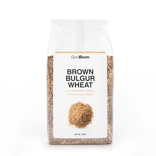GymBeam Brauner Bulgur grob 500 g proteinreich zuckerfrei