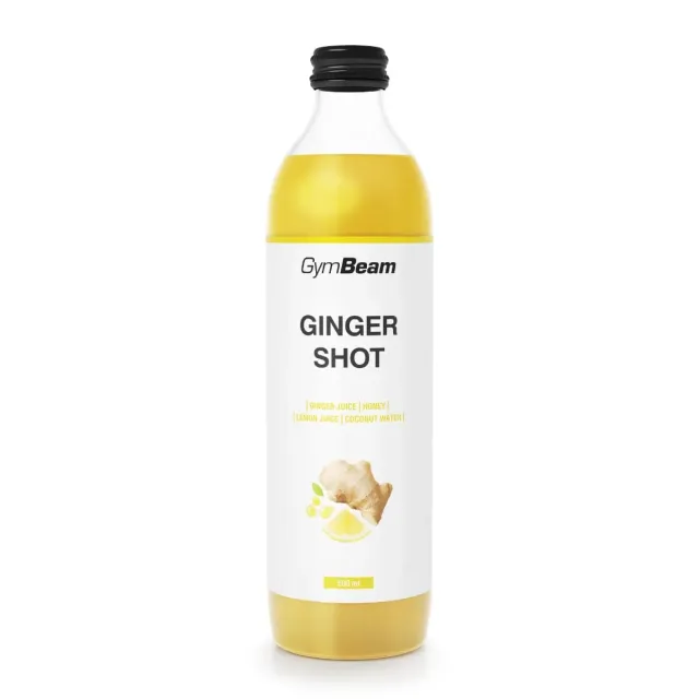 GymBeam Ingwer Shot Getränk 500 ml scharf
