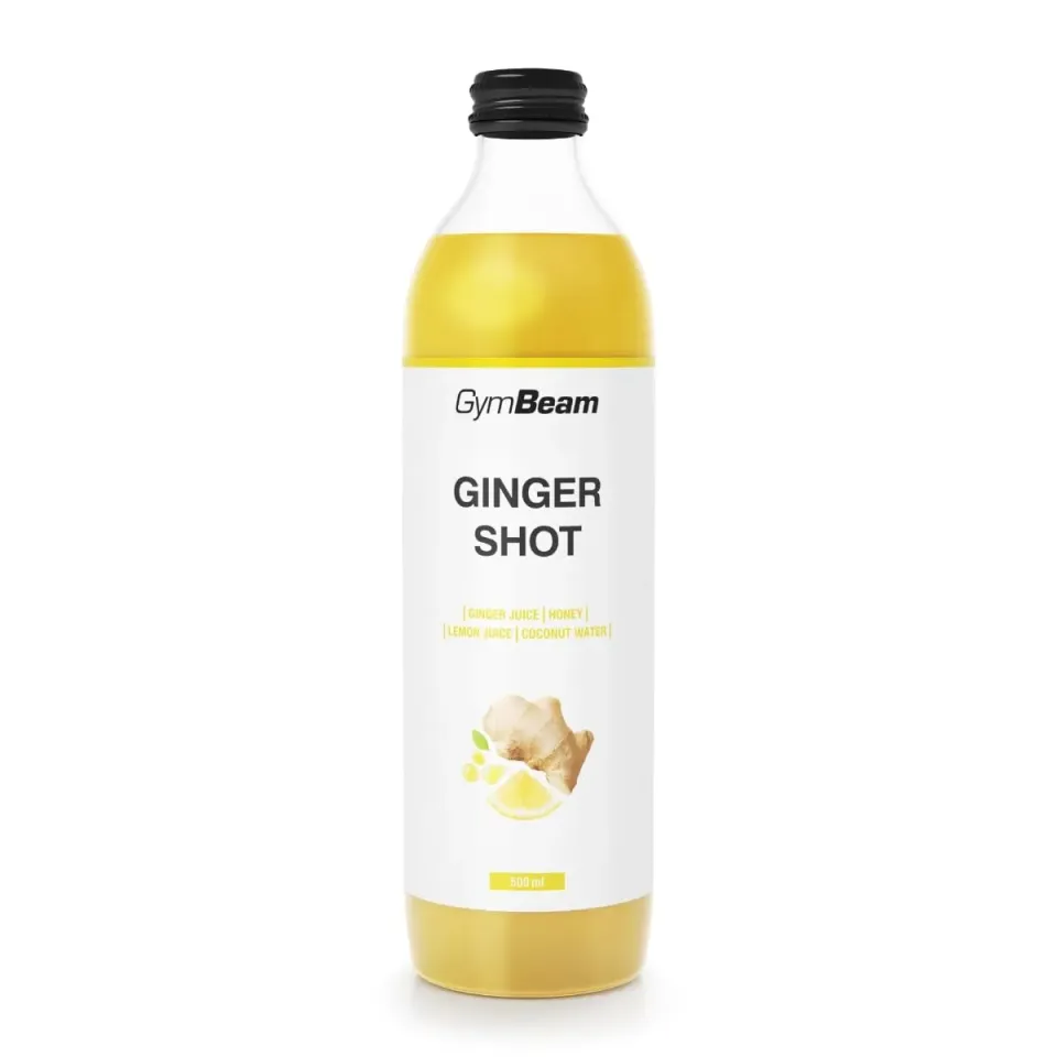 GymBeam Ingwer Shot Getränk 500 ml scharf