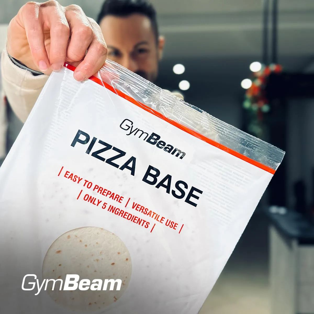 GymBeam Pizzateig Pizzaboden 280 g vegan Ø 26 cm
