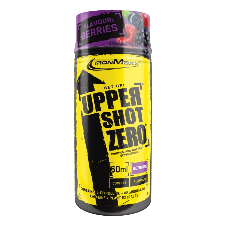 IronMaxx Upper Shot ZERO Booster 60ml Berries zuckerfrei