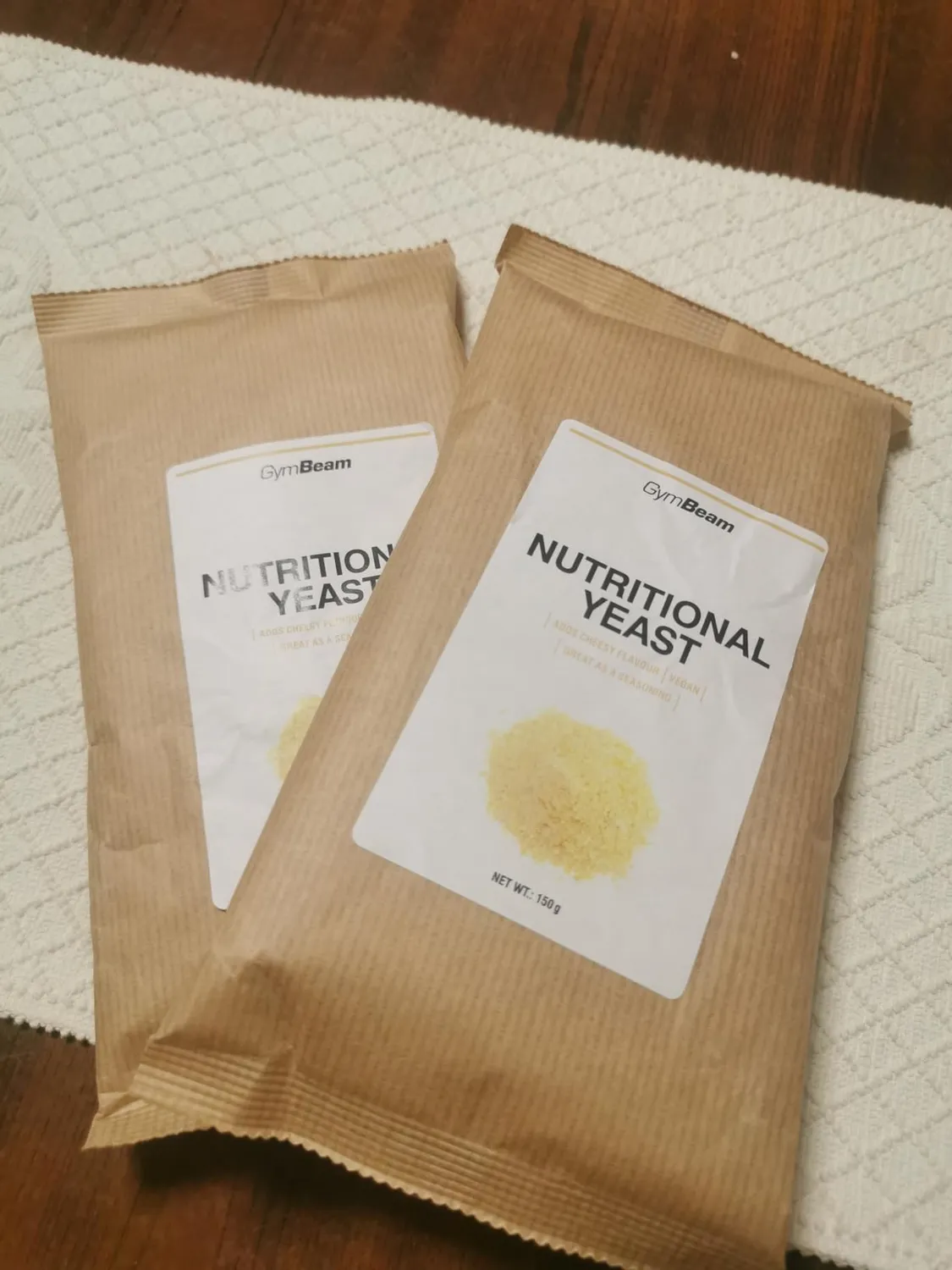 GymBeam Nährhefe Flocken 150 g käsig glutenfrei