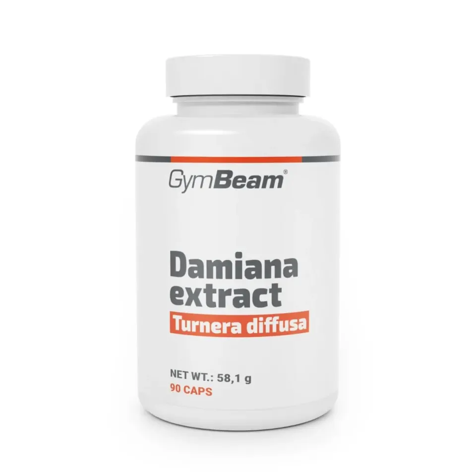 GymBeam Damiana-Extrakt Kapseln 90 Stück 10:1