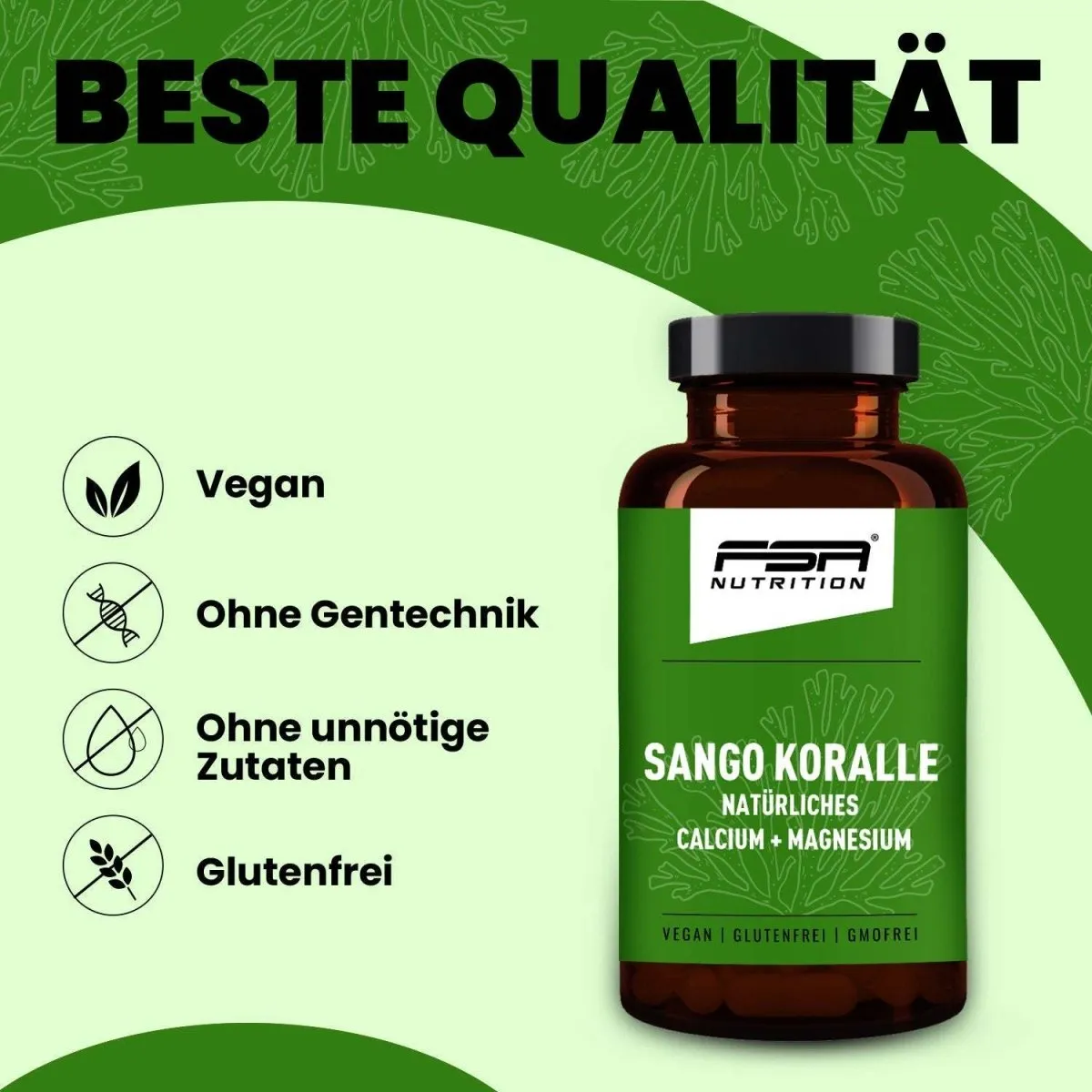 FSA Nutrition Sango Koralle Calcium Magnesium Kapseln