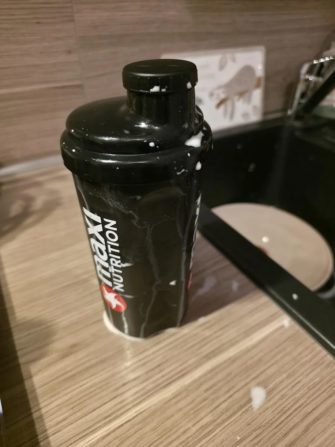 MaxiNutrition Protein Shaker 500 ml mit Sieb BPA-frei