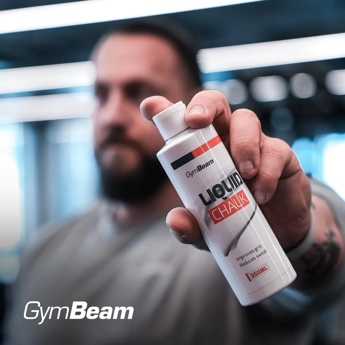 GymBeam Liquid Chalk Flüssigkreide 250 ml Grip staubfrei