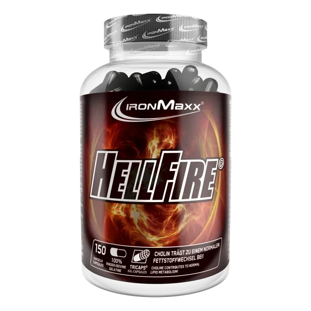 IronMaxx Hellfire Tricaps 150 Kapseln Fatburner