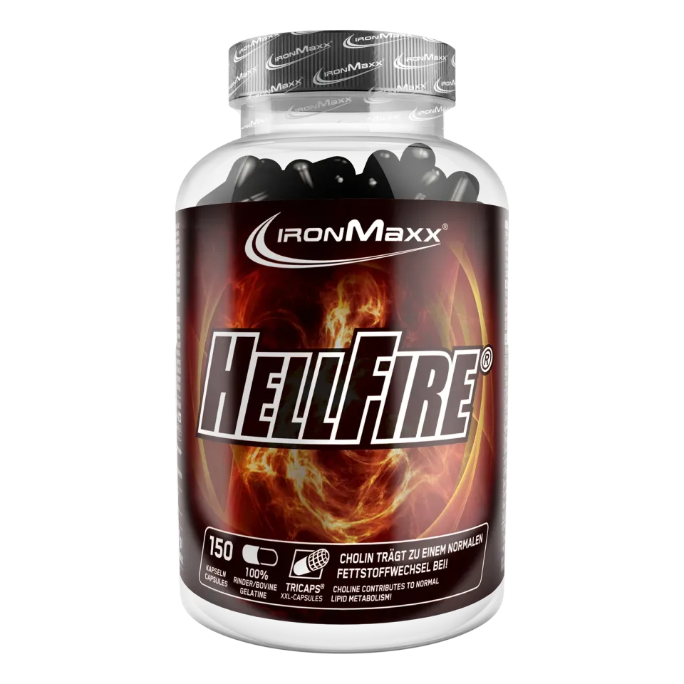IronMaxx Hellfire Tricaps 150 Kapseln Fatburner