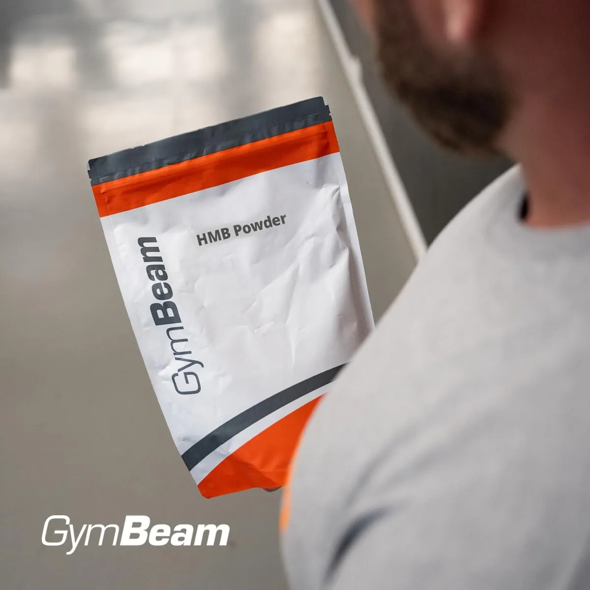 GymBeam HMB Pulver 300g für Muskelaufbau