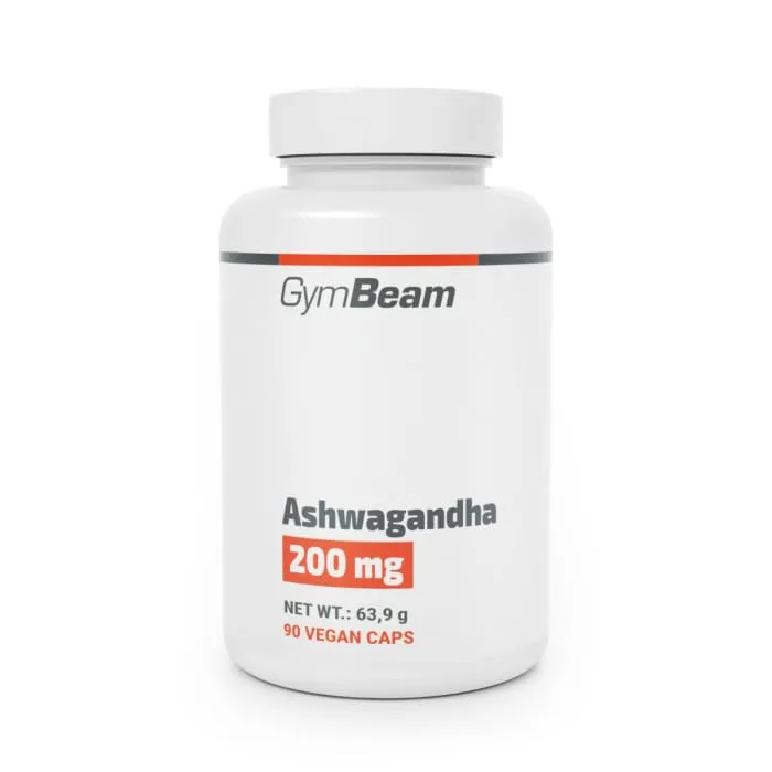 GymBeam Ashwagandha Kapseln Extrakt 90 Stk Schlaf