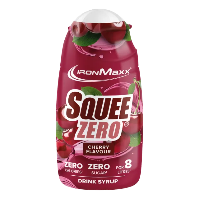 IronMaxx SqueeZero Cherry Sirup 65ml kalorienfrei