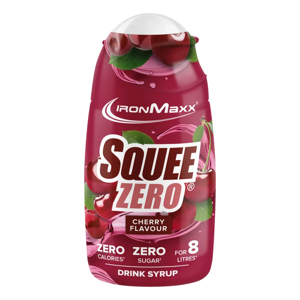 IronMaxx SqueeZero Cherry Sirup 65ml kalorienfrei