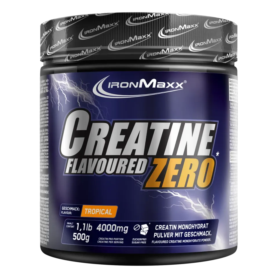 IronMaxx Creatine Flavoured Zero Tropical 500 g zuckerfrei