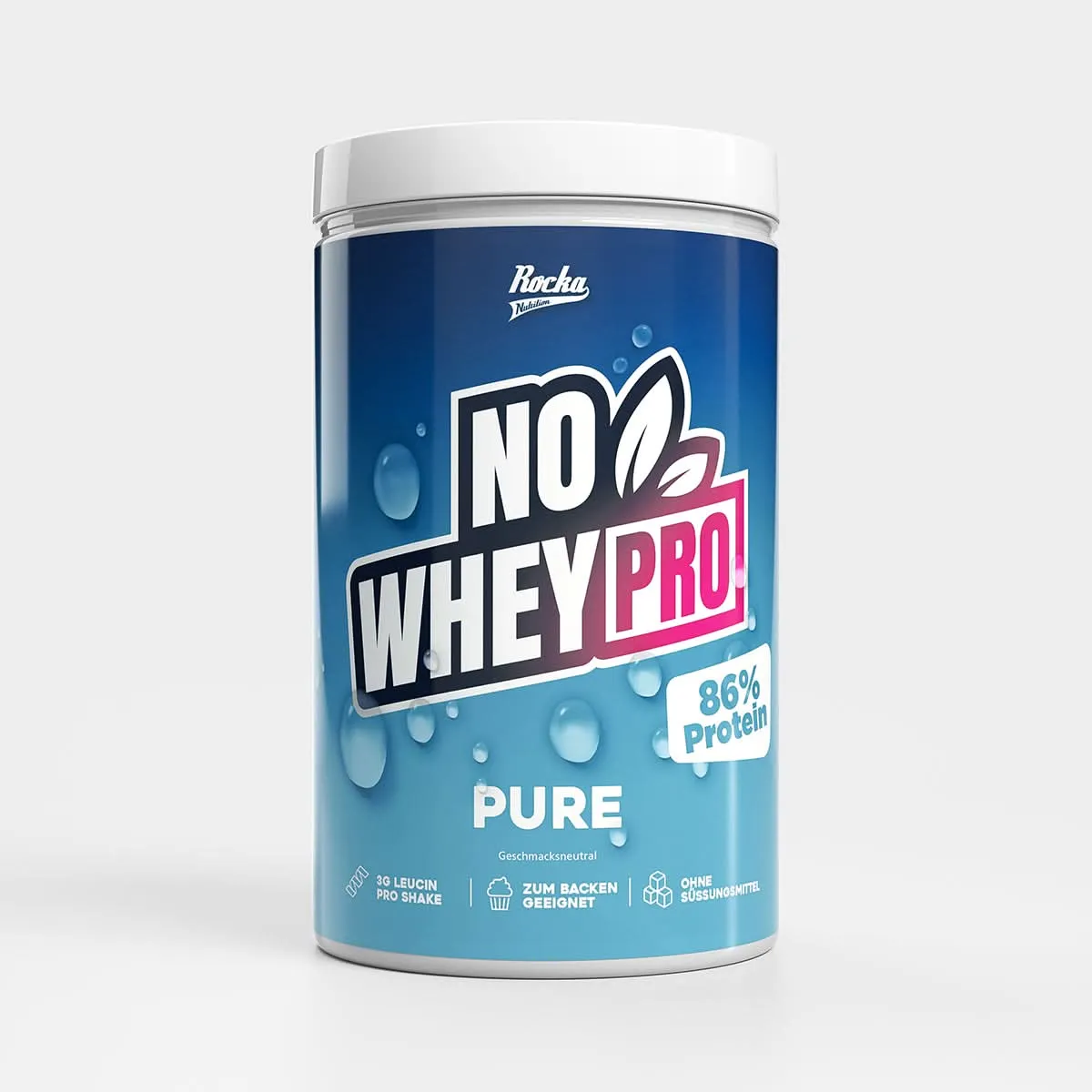 Rocka Pro Protein veganes Proteinpulver 1000g bis 26g Eiweiß