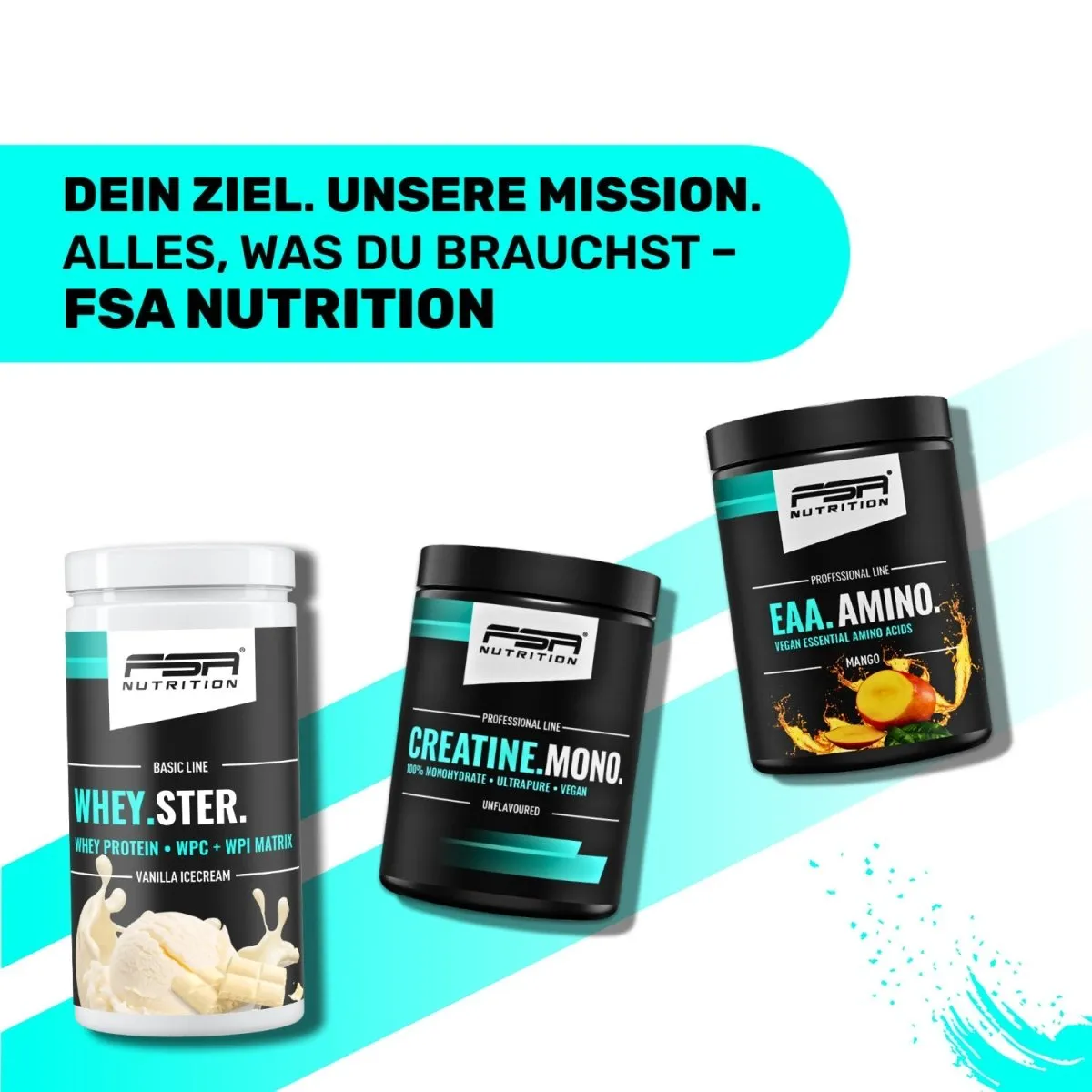 FSA Nutrition Pure Plant Protein Nutty Chocolate vegan
