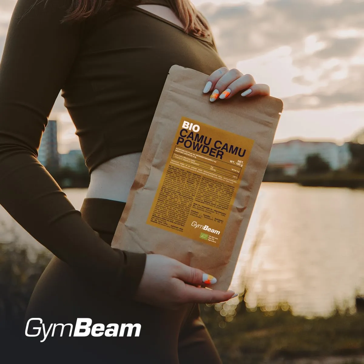 GymBeam Camu Camu Pulver Bio 100 g 200 mg Vitamin C