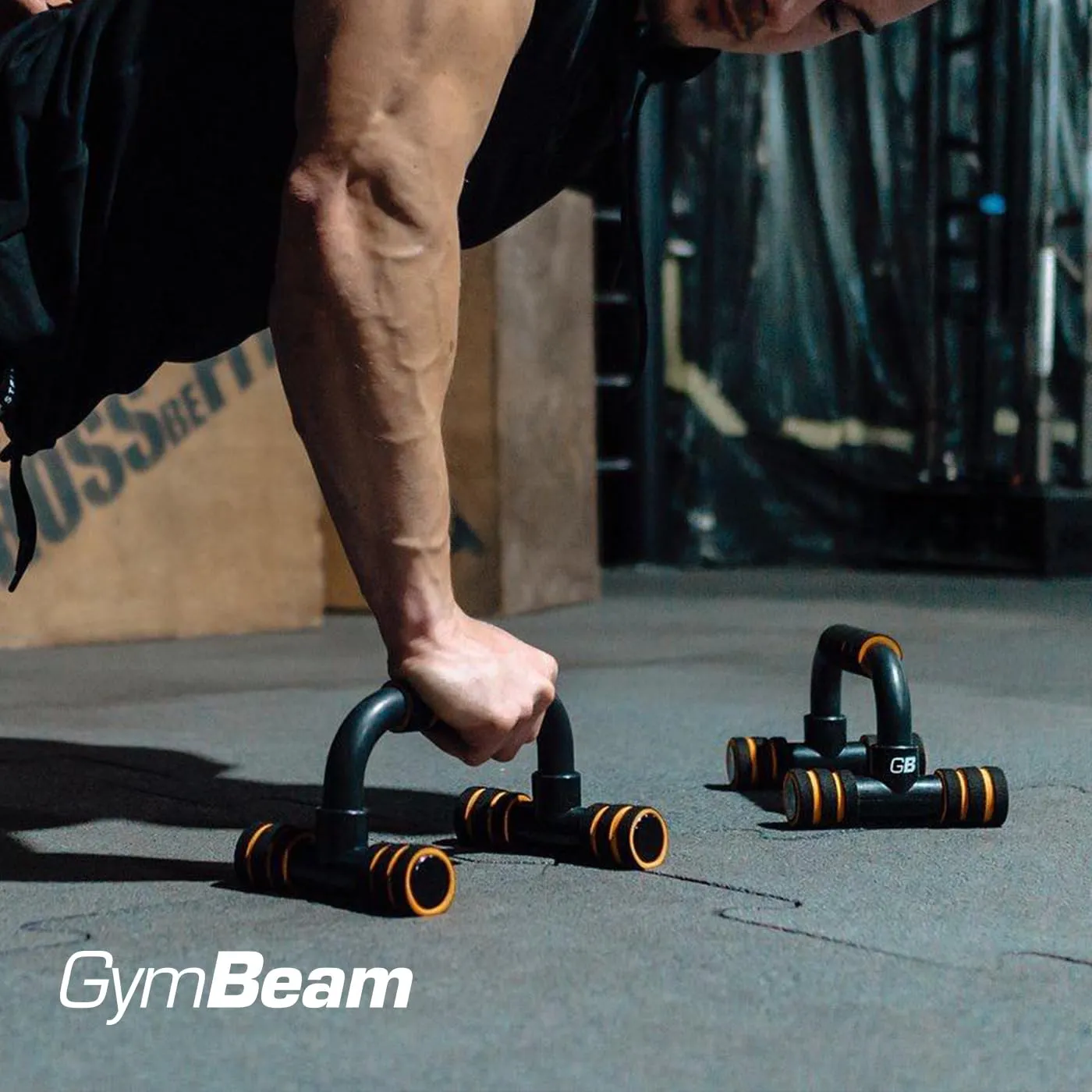 GymBeam Liegestützgriffe Push Up Bars Calisthenics gelenkschonend