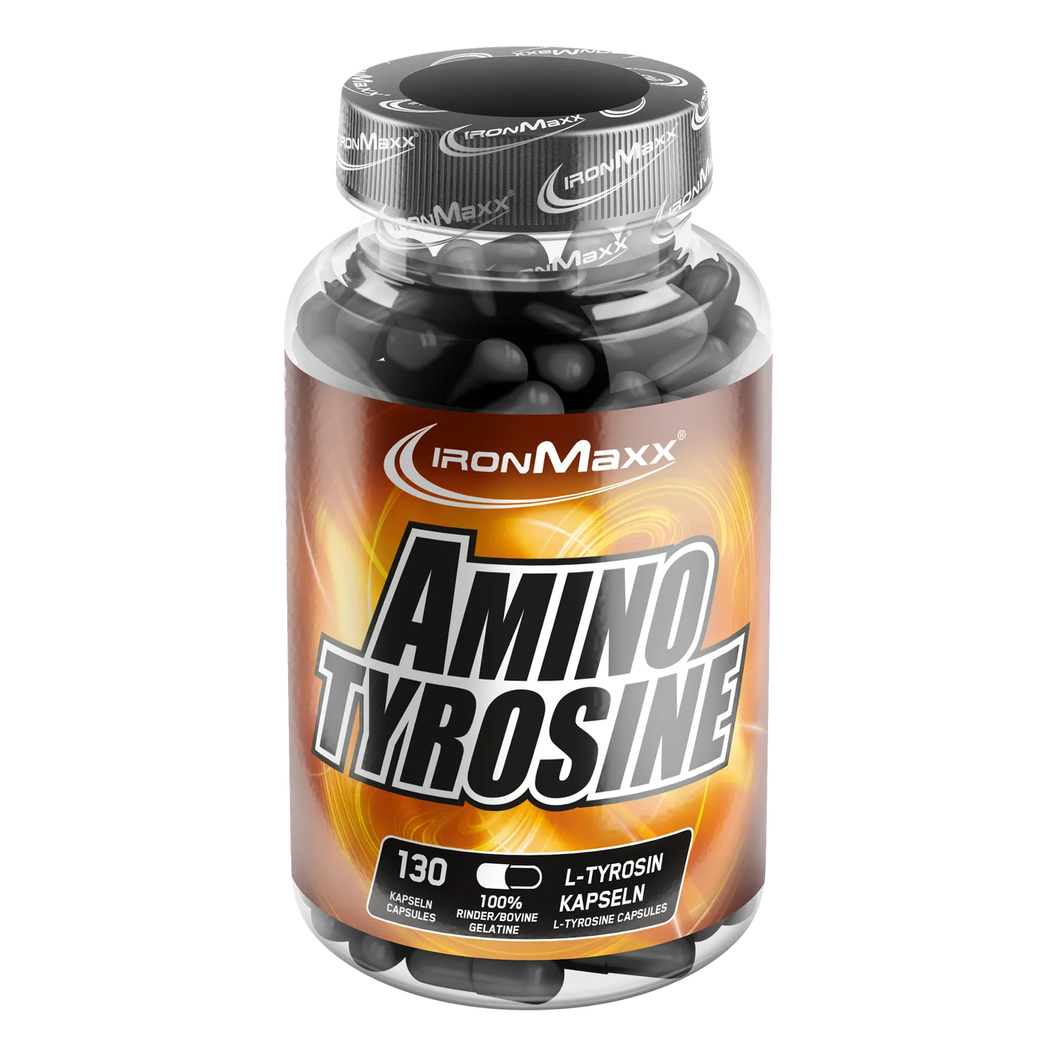 IronMaxx Amino Tyrosin Kapseln 130 Stück 700mg zuckerfrei
