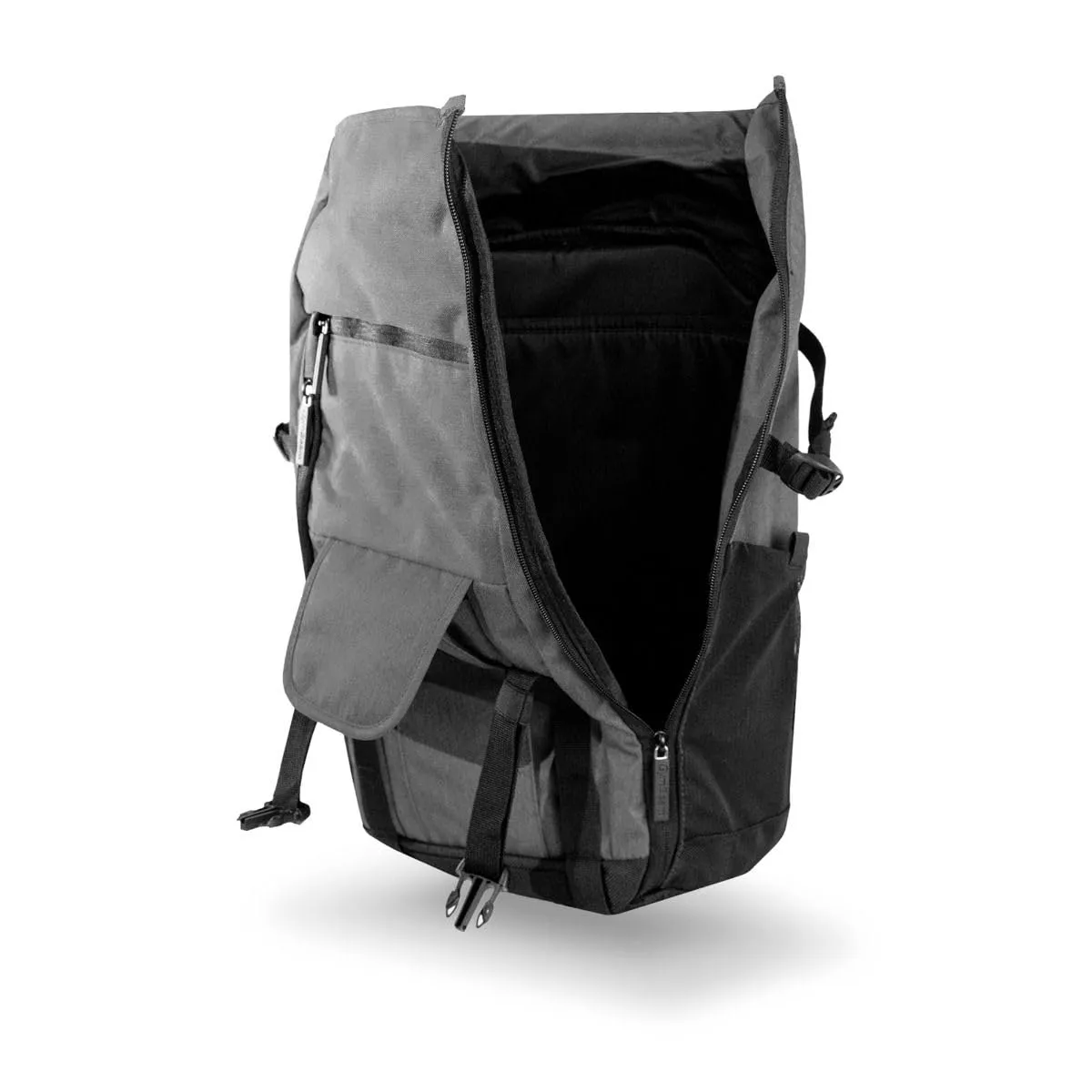 GymBeam Outdoor Rucksack Grau wasserdicht mit Laptopfach