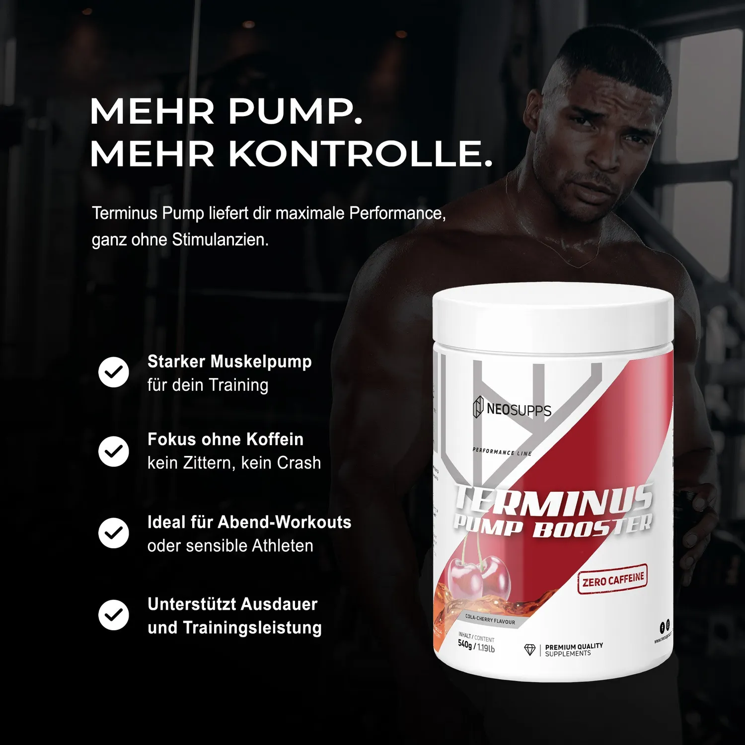 Neosupps Terminus PUMP Booster 540g Cola Cherry Citrullin