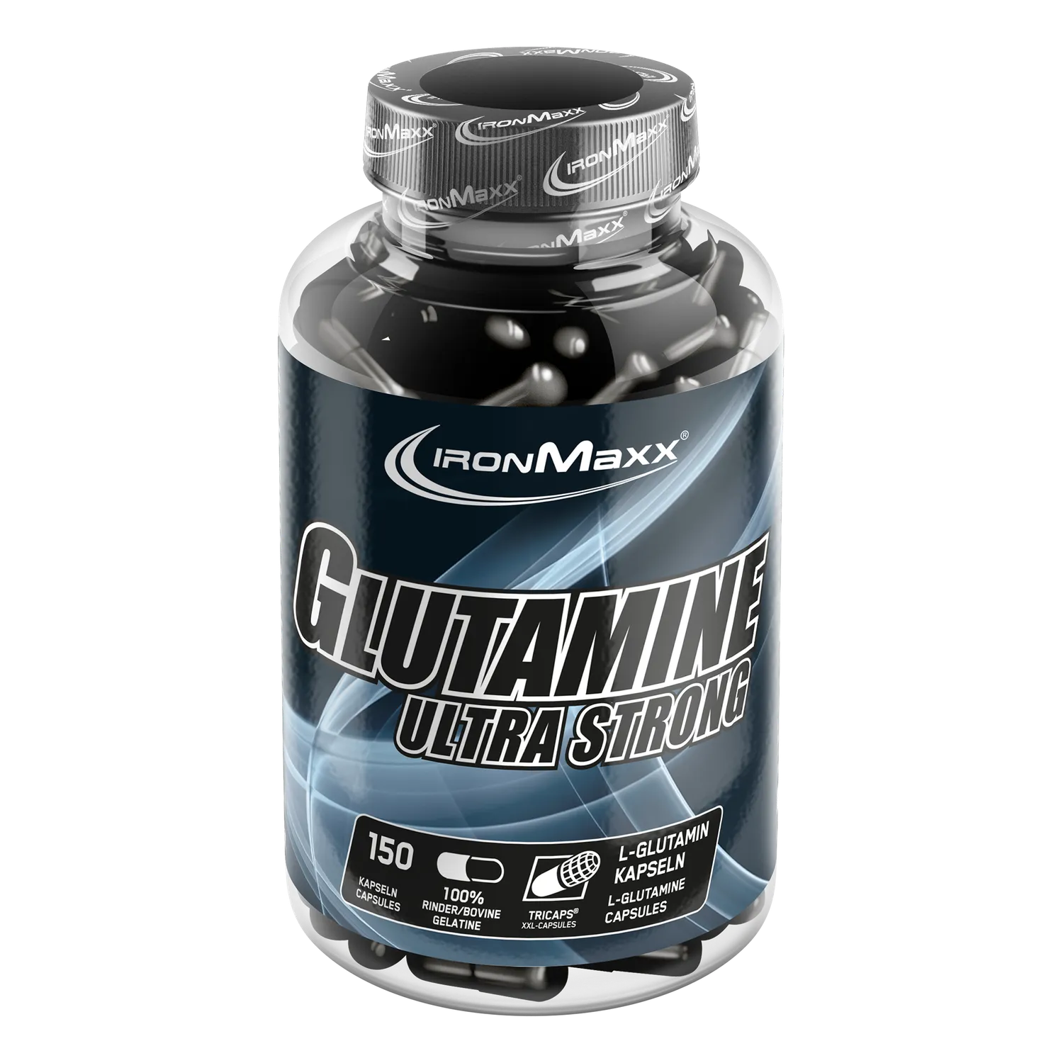 IronMaxx Glutamine Ultra Strong Tricaps 150 Kapseln