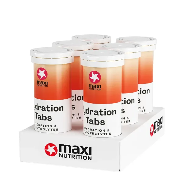 MaxiNutrition Hydration Tabs Wassermelone 6er Pack zuckerfrei