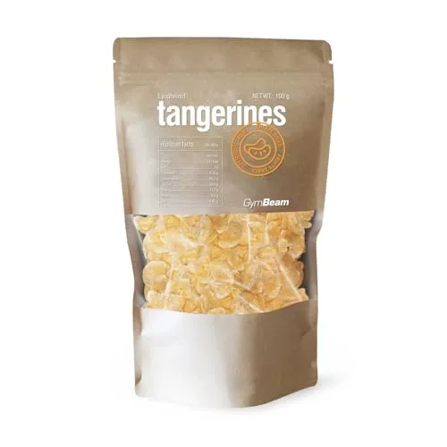 GymBeam Mandarinen gefriergetrocknet 100 g Snack