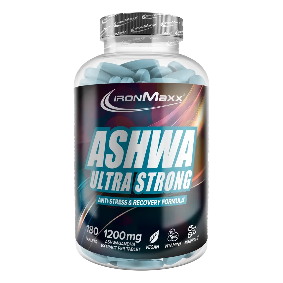 IronMaxx Ashwagandha Ultra Strong Tabletten 180 hochdosiert