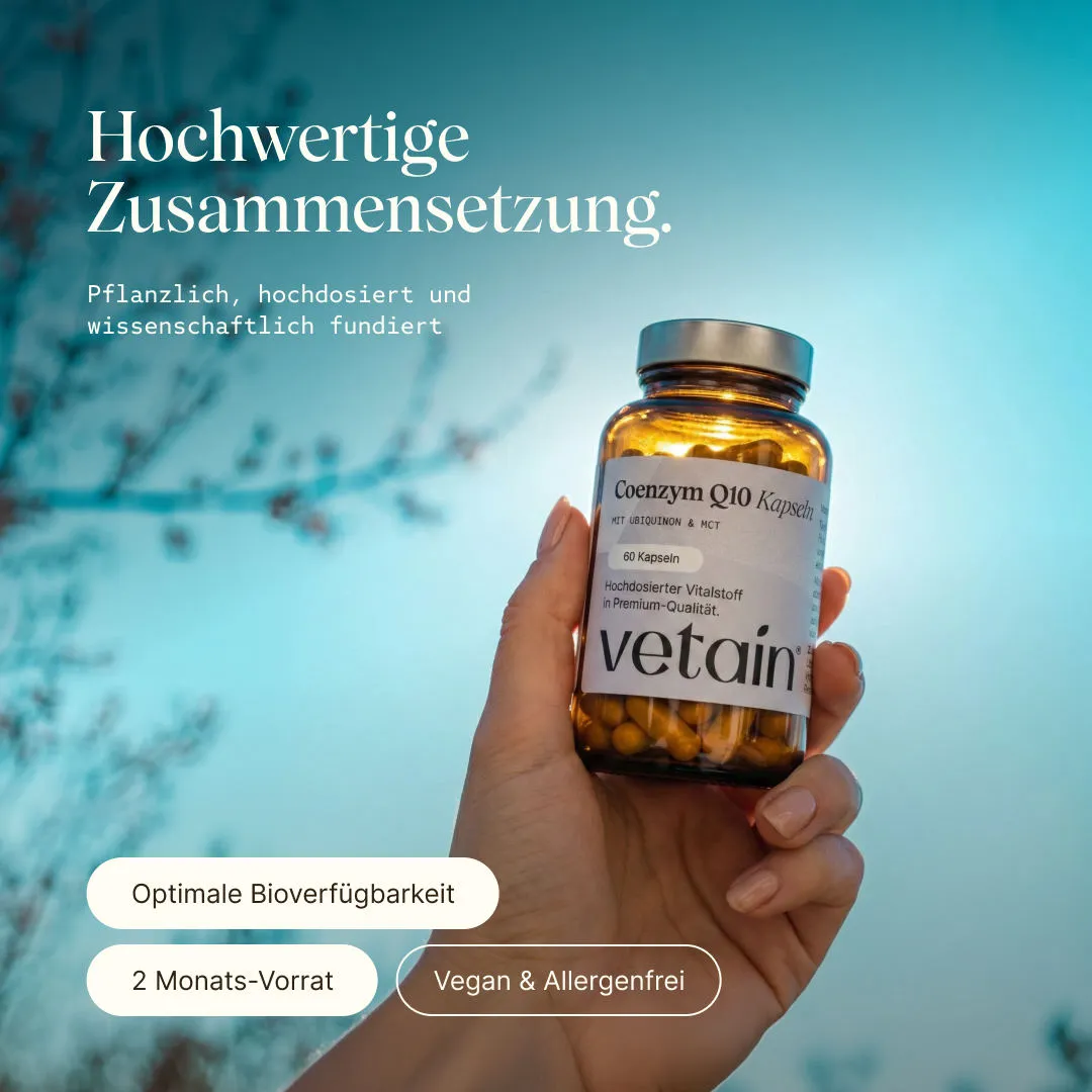 Vetain Coenzym Q10 Kapseln 60 Kapseln 200 mg hochdosiert