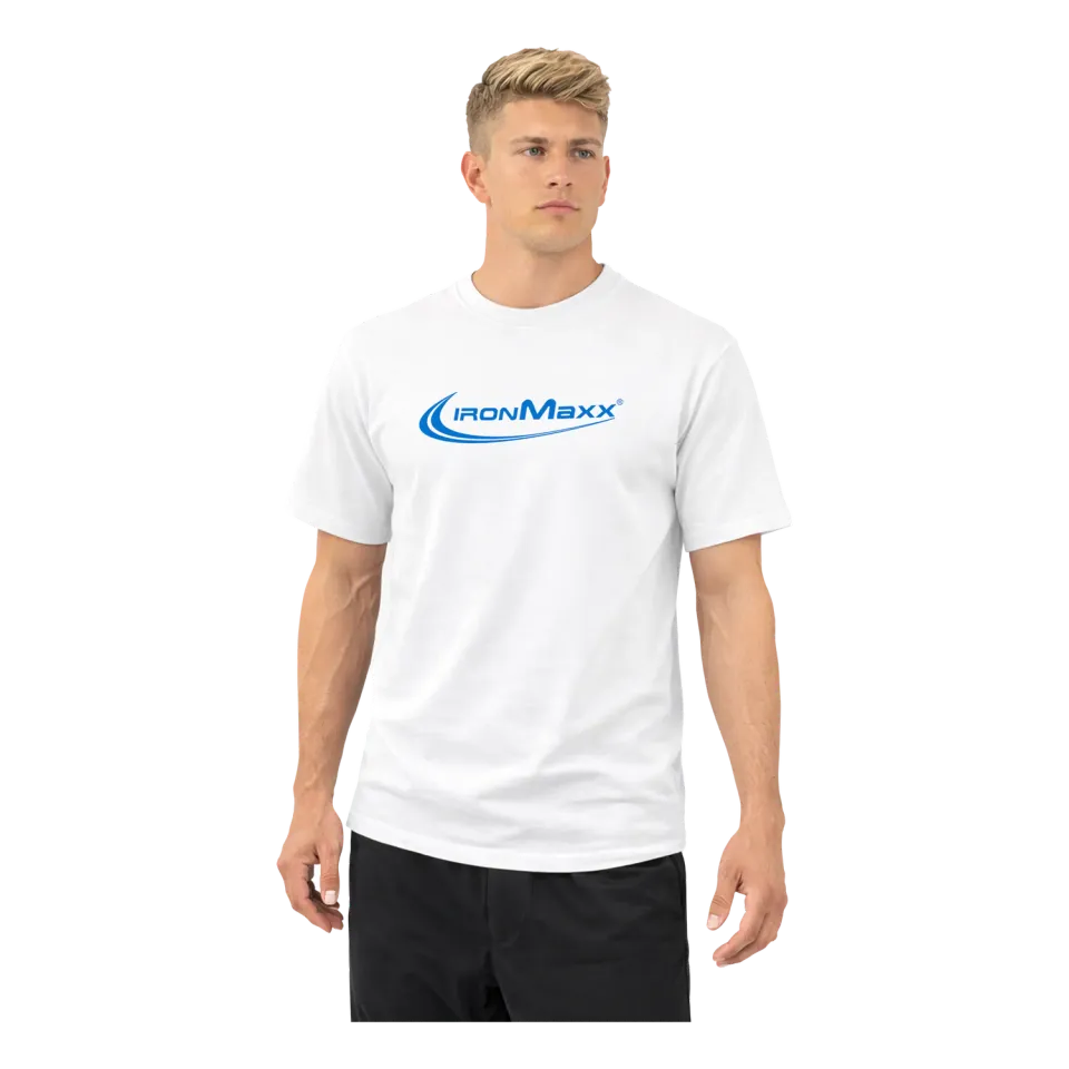 IronMaxx Active Sports T-Shirt Herren Weiß L leicht