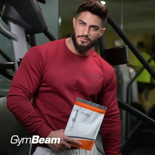 GymBeam L-Glutamin Pulver geschmacksneutral 250 g vegan