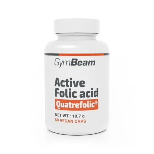 GymBeam Aktive Folsäure Kapseln 60 Kaps Quatrefolic