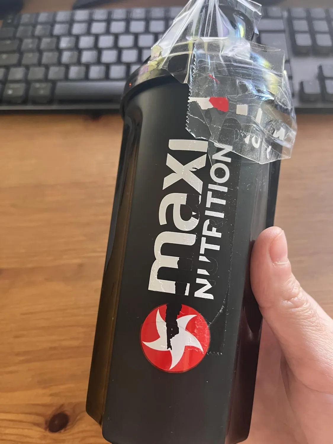 MaxiNutrition Protein Shaker 500 ml mit Sieb BPA-frei