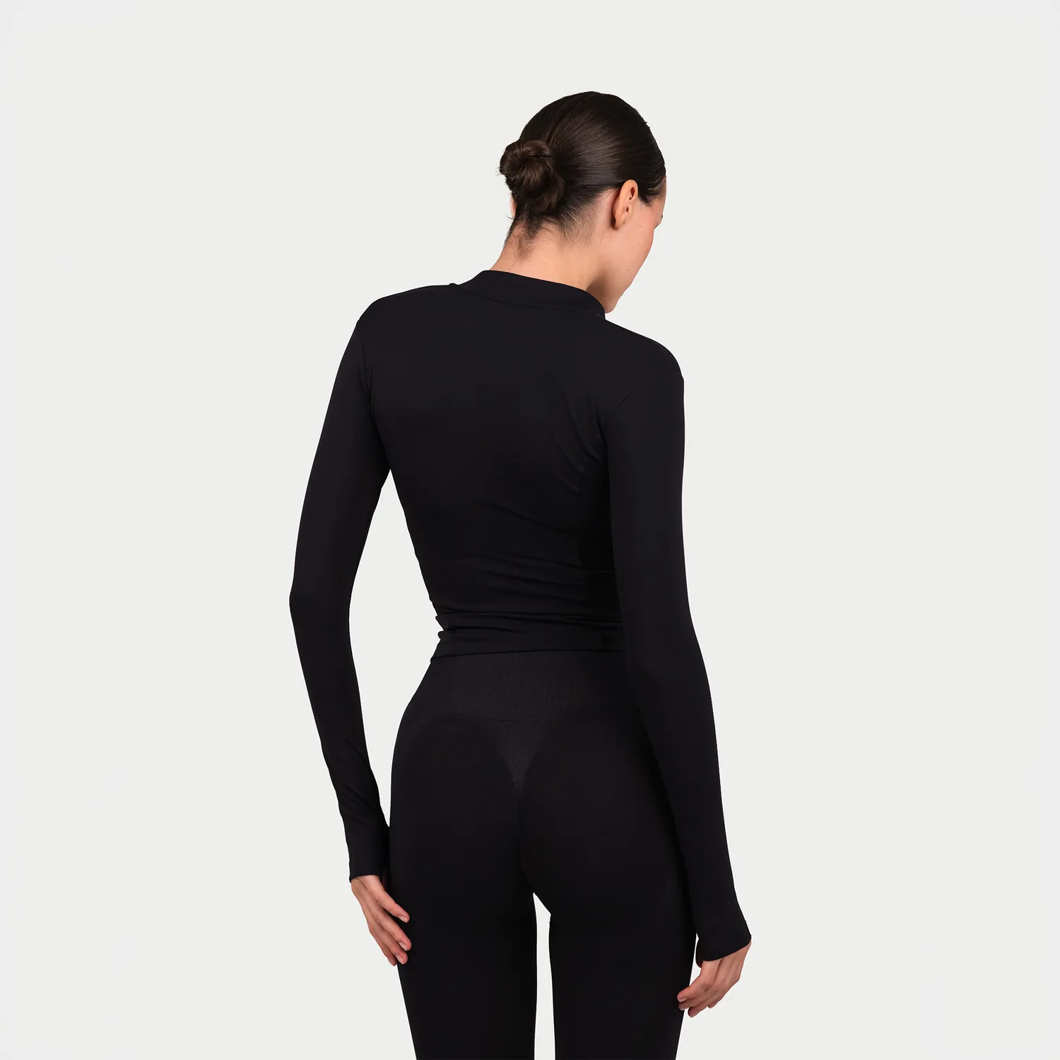 MRIIÀ Sculpt Luxe Soft Active Zip Jacke schwarz Größe wählen