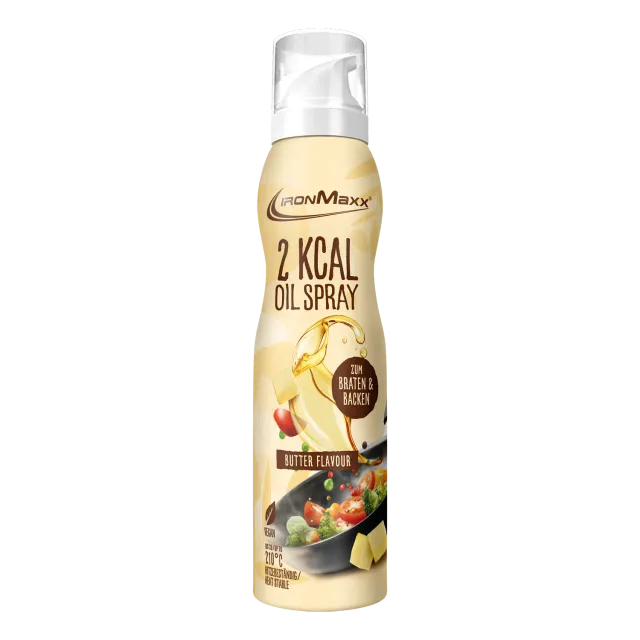IronMaxx SqueeZero Ölspray Butter 200ml 2 kcal