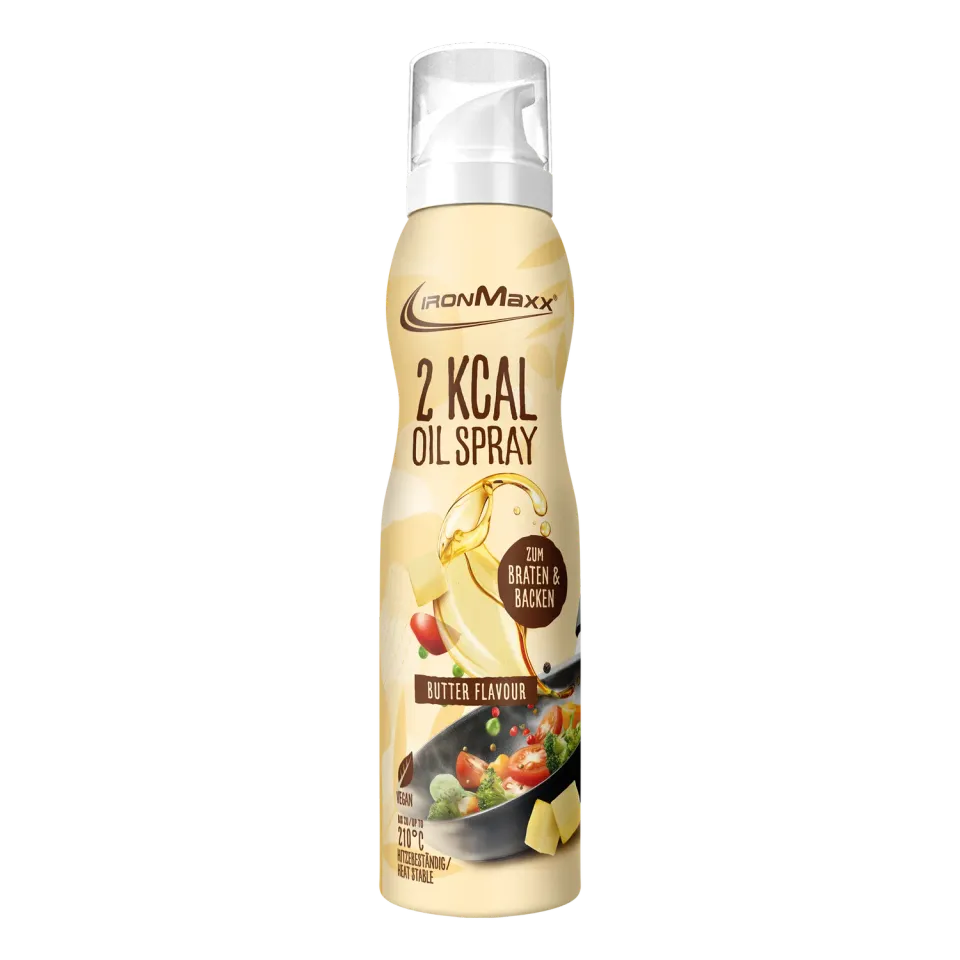 IronMaxx SqueeZero Ölspray Butter 200ml 2 kcal