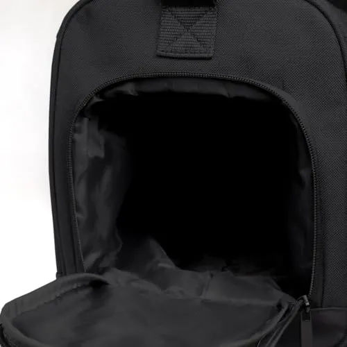 GymBeam Duffle Sporttasche Schwarz mit Netztasche