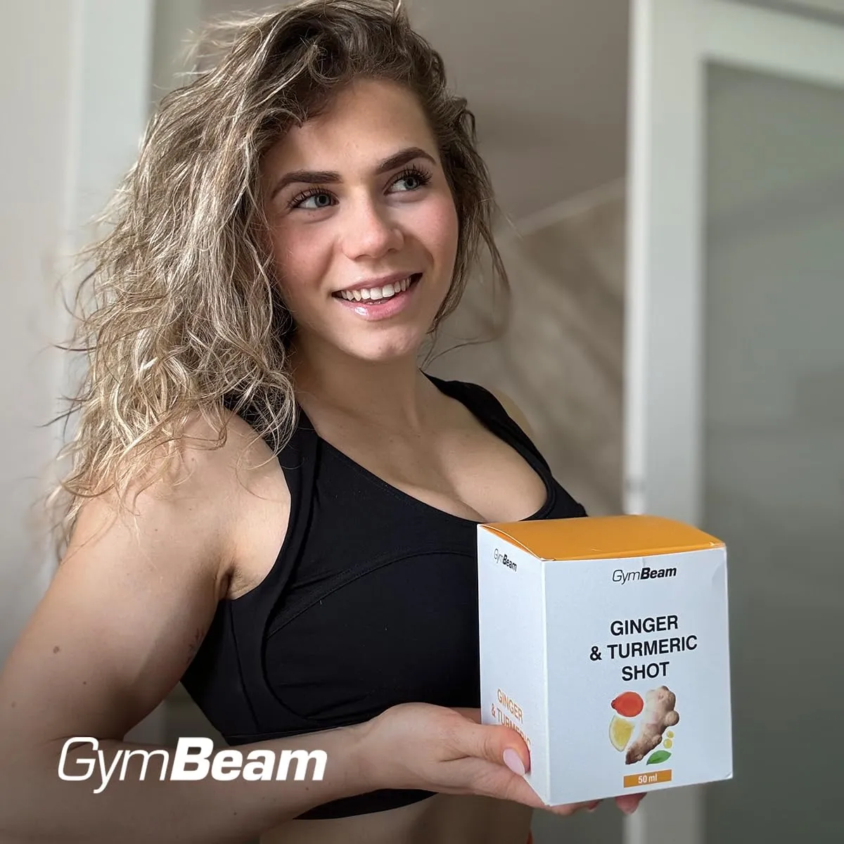 GymBeam Ingwer Kurkuma Shot Ingwershot 9x50 ml Honig