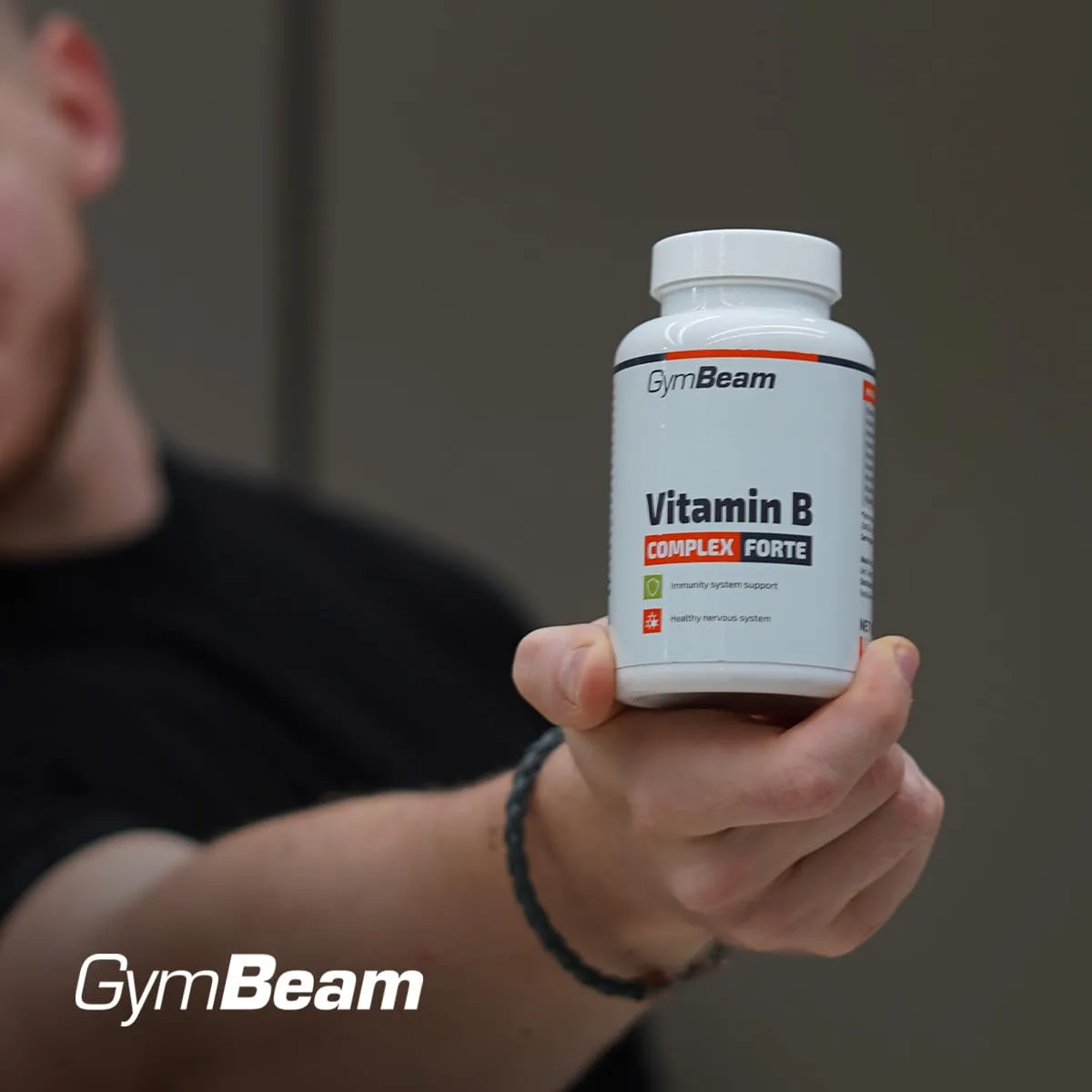 GymBeam B Komplex Forte Tabletten 90 Tabs 8 Vitamine