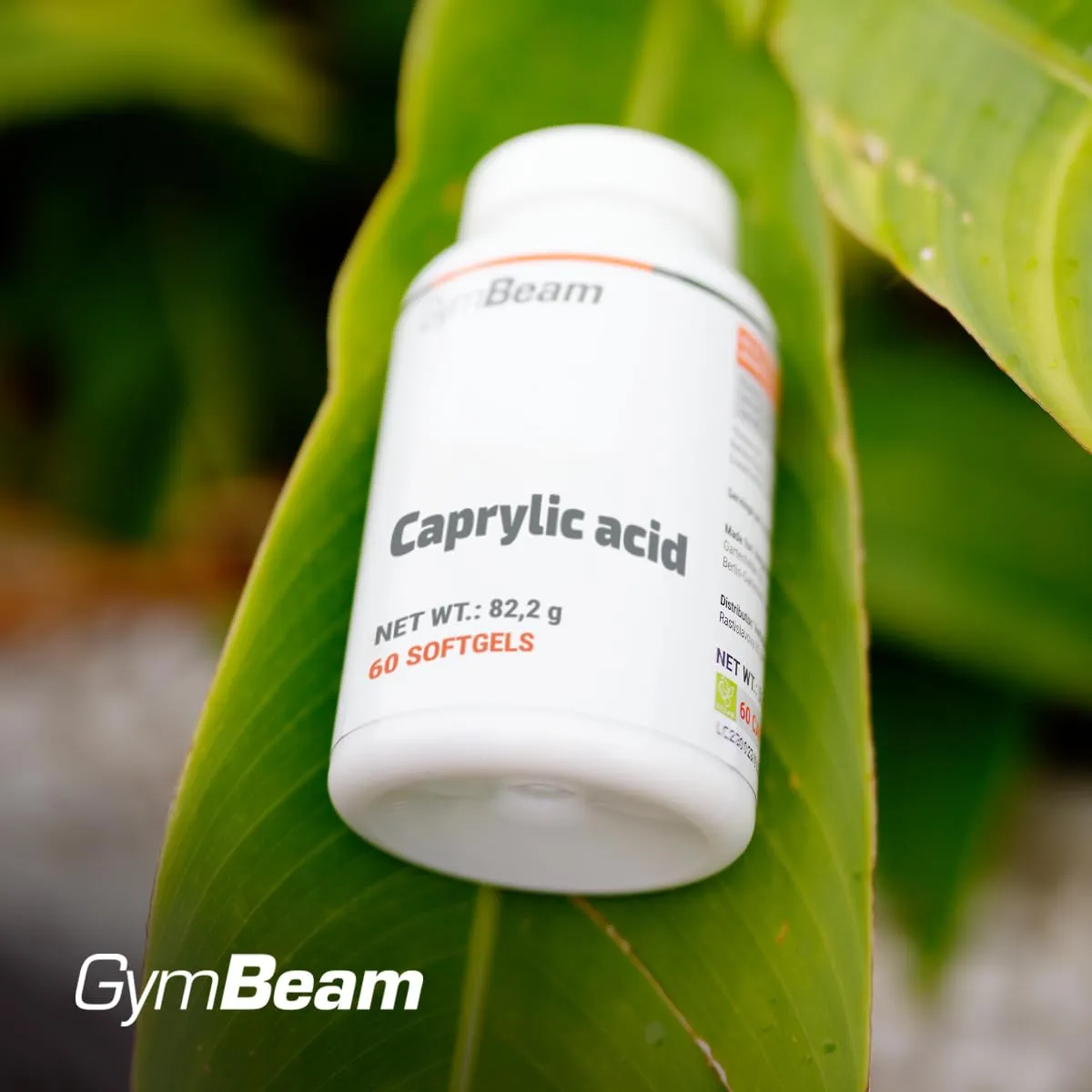 GymBeam Caprylsäure Kapseln 1200mg MCT Keto