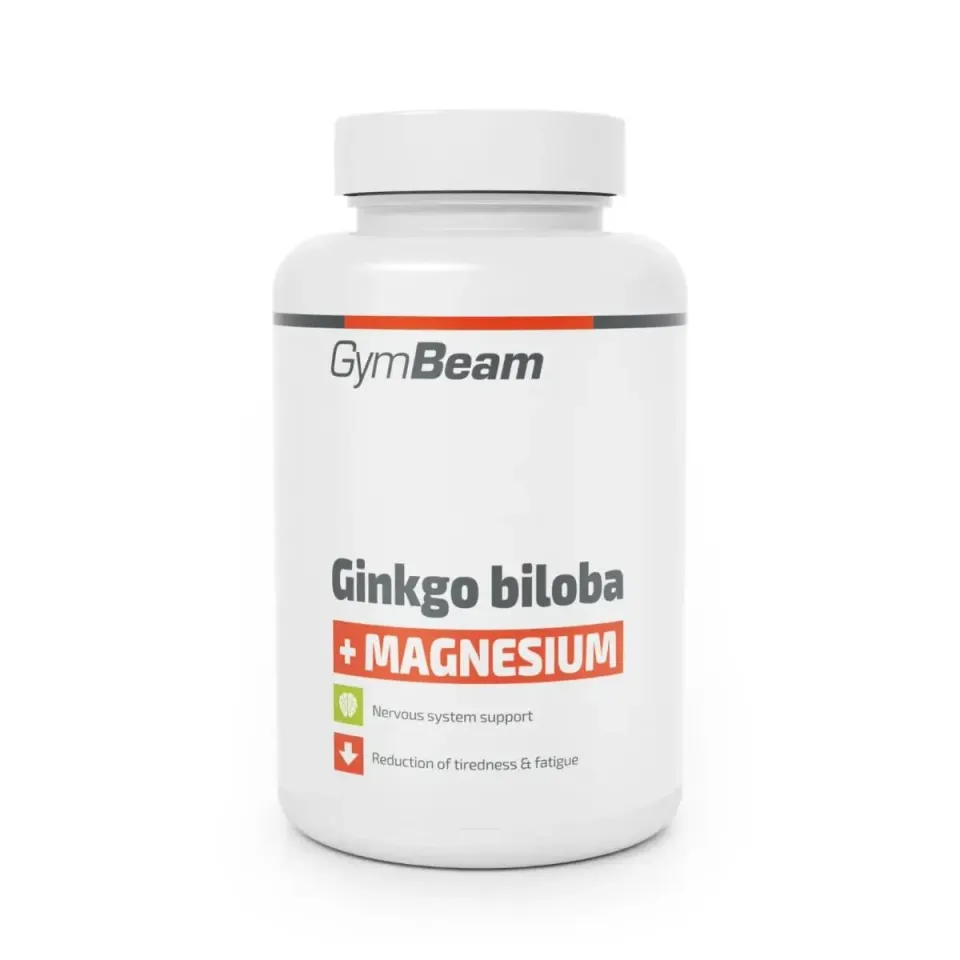 GymBeam Ginkgo Biloba Magnesium Kapseln 90 Stück