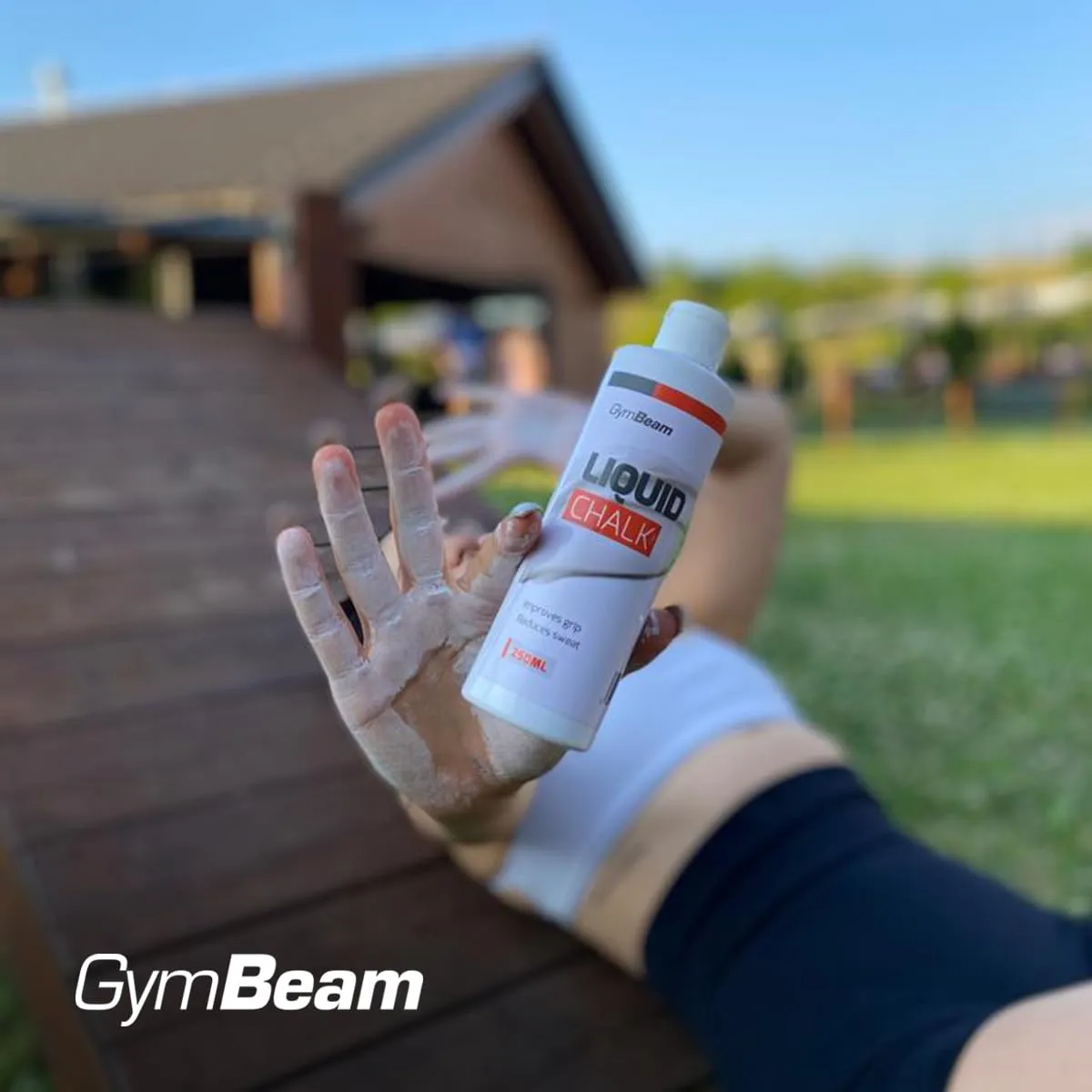 GymBeam Liquid Chalk Flüssigkreide 250 ml Grip staubfrei