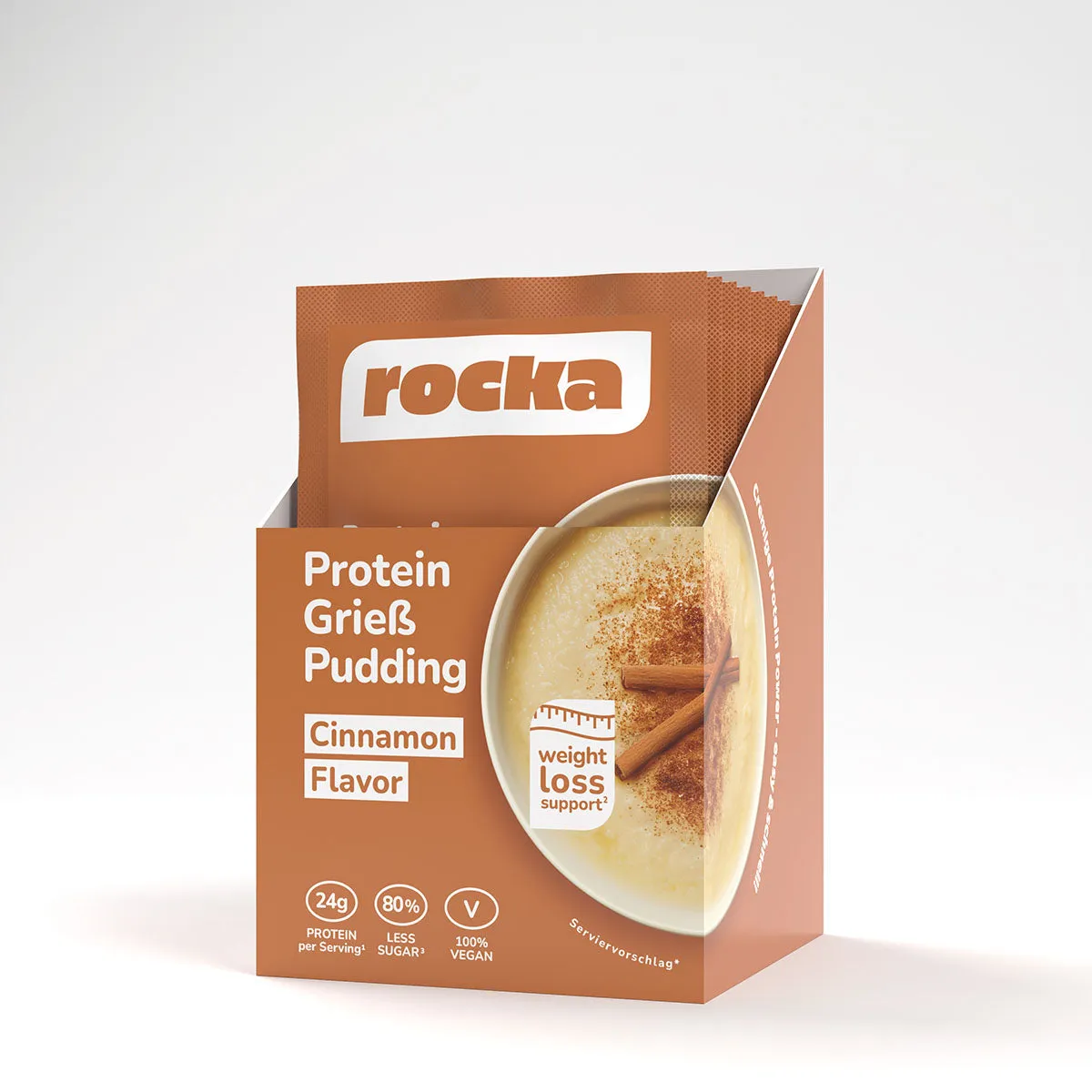 Rocka Protein Grieß Pudding 900g Original proteinreich
